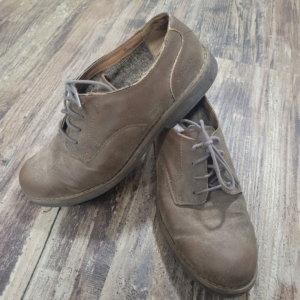 - Brogues by b.o.c. Women's Brown Lace-Up Shoes